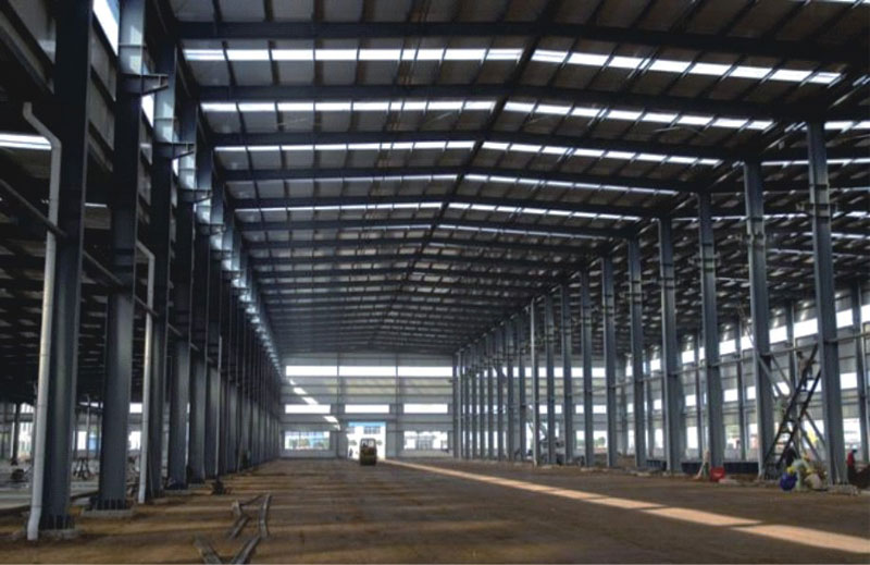 大型钢结构厂房钢网